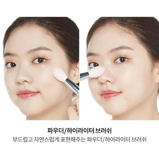 Bộ cọ Etude Twinkle Mini Brush Set, Snow Edition - Bebeau