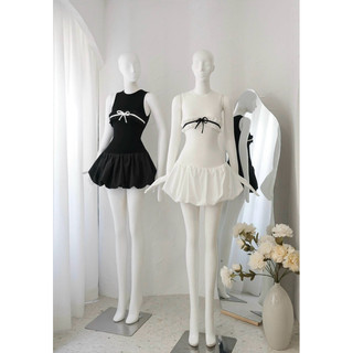 𝐍𝐄𝐖 𝐀𝐑𝐑𝐈𝐕𝐀𝐋 ✨ CAM KẾT CHUẨN HÌNH (𝐎𝐑𝐀𝐍𝐆𝐄 𝐒𝐓𝐔𝐃𝐈𝐎𝐒 )- Anie Dress - Đầm Thiết Kế Nhún Ngực Tùng Bí