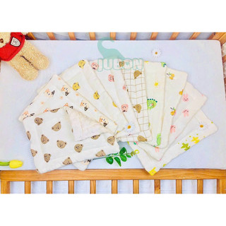 Gối cho bé sơ sinh xô muslin hạt đậu cho bé sơ sinh