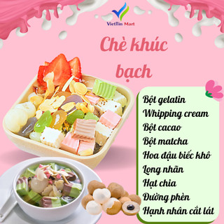 Set Chè Khúc Bạch Nấu 20-25 Chén VietTin Mart