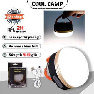 Đèn Led Treo Lều Dã Ngoại 3 Chế Độ Sáng, Đèn Led Mini Cầm Tay Cắm Trại Camping Du Lịch Tiện Lợi