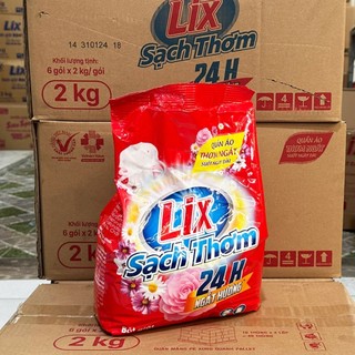 Bột giặt LIX Sạch Thơm 2kg