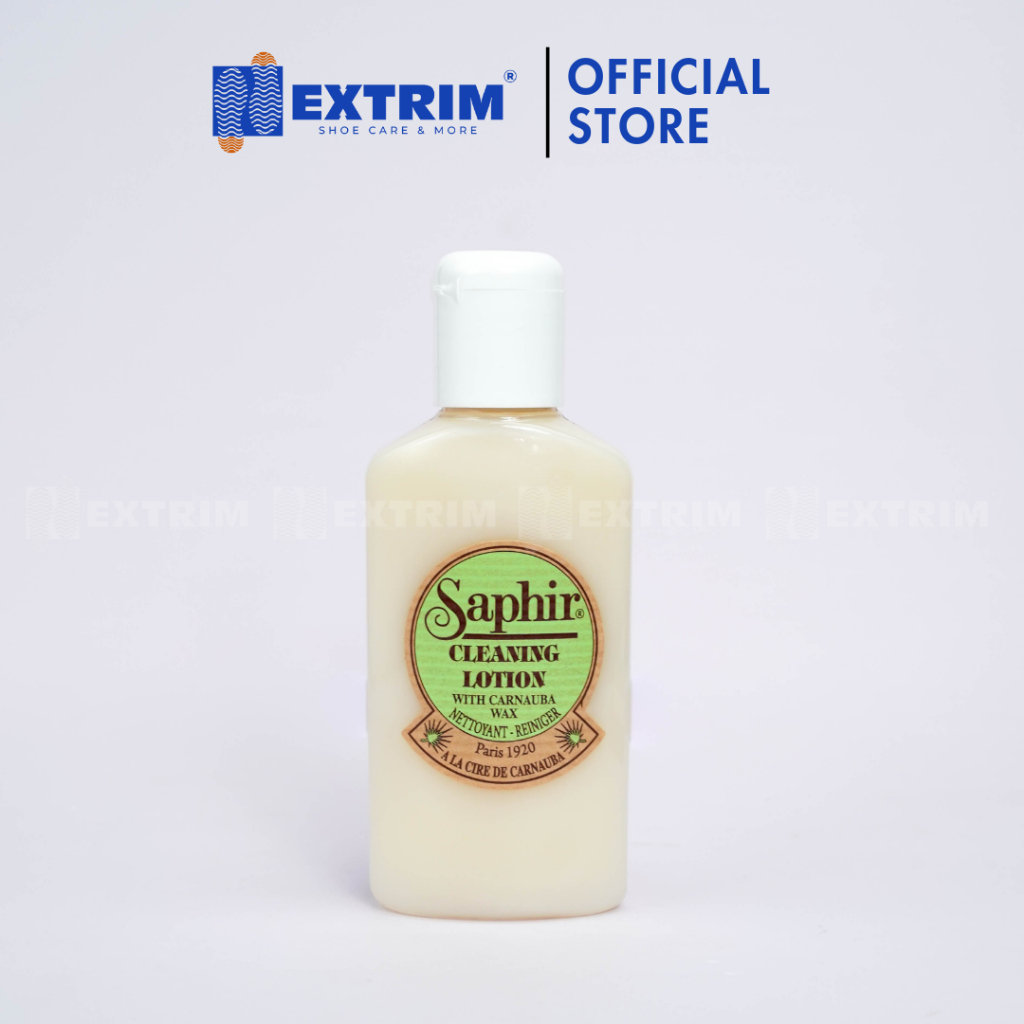 Kem làm sạch và dưỡng đồ da Saphir Cleaning Lotion 125ml