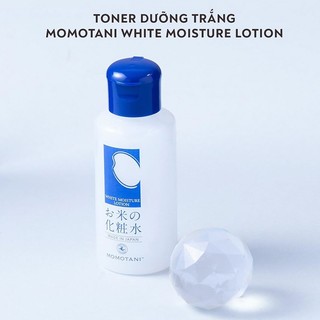 Nước Hoa Hồng Dưỡng Sáng Da Momotani White Moisture Lotion 58ml