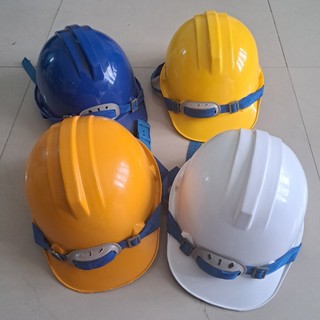 Nón công nhân, Nón bảo hộ lao động, Nón nhựa, Nón công trường, Nón cho công nhân 2 màu vàng trắng, Mũ bảo hộ, Mũ nhựa