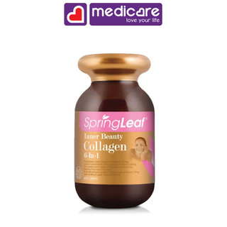  Viên Uống SPRINGLEAF Bổ Sung Collagen Hỗ Trợ Đẹp Da Hộp 60 viên  HSD Tháng 08 2026  