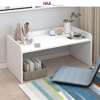 Bàn học ngồi bệt có khung chắn chống rơi vật dụng thương hiệu HAJI - AA15