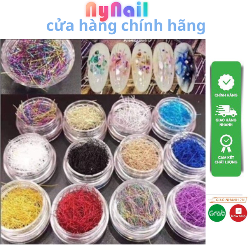 Set Nhũ Sợi , Nhũ Trang Trí ( 12hũ)