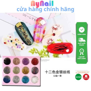 Set Nhũ Sợi , Nhũ Trang Trí ( 12hũ)