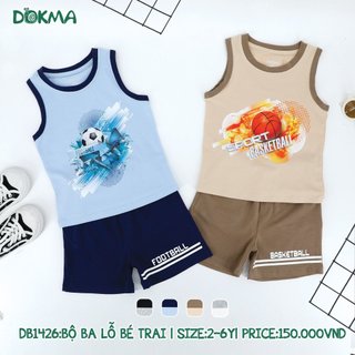 Bộ ba lỗ bé trai Dokma