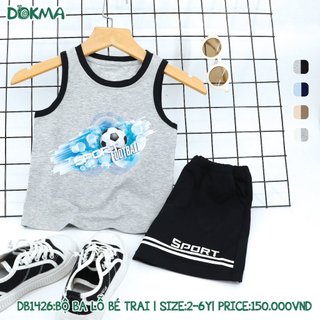 Bộ ba lỗ bé trai Dokma