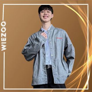 Áo Khoác Kaki BOMBER WIN BIG TIME Ulzzang Unisex 1hit_unisex đen/be