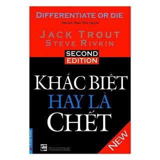 Sách - Khác Biệt Hay Là Chết (Tái Bản 2021) - First News
