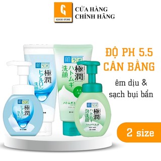 IGOOD - Sữa rửa mặt Hada Labo Gokujyun Rohto nội địa Nhật Bản (Hadalabo) 160ml/100g