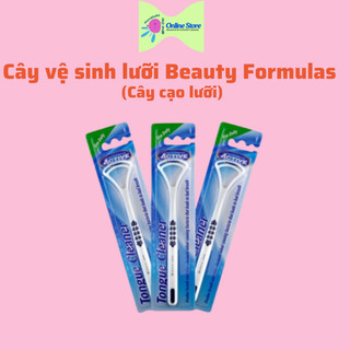 Combo 3 dụng cụ vệ sinh lưỡi Beauty Formulas nhập khẩu Anh