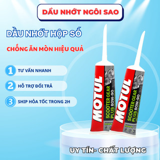 Nhớt hộp số(Dầu láp) Xe Ga MOTUL SCOOTER GEAR PLUS 80W-90 120ml