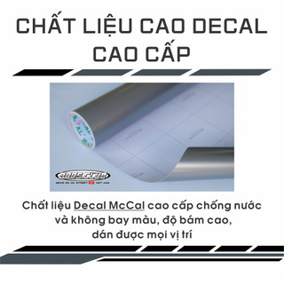 Tem dán xe sitcker logo "RS150"