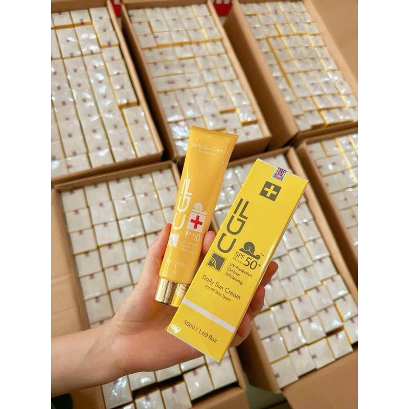  Giá  sỉ  Kem Chống Nắng  Vật Lý CGF  Đa Năng 50ml   Daily Sun Cream - Hàn Quốc SPF 50+ PA++++   