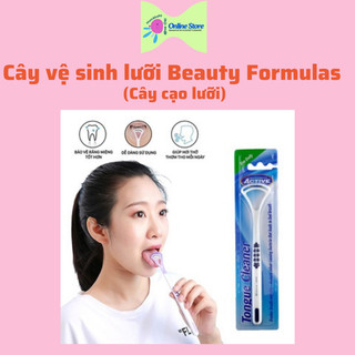 Bàn Chải Vệ Sinh Lưỡi - cây cạo lưỡi Beauty Formulas