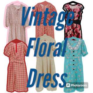 thanh lý/ 2hand/ thrift / pass đầm vintage, đầm hoa, đầm dài các kiểu
