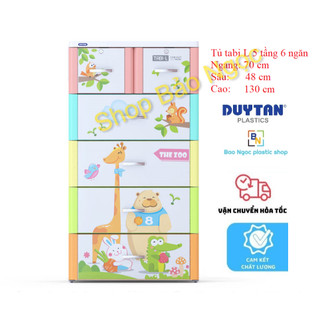 Tủ nhựa Duy Tân Tabi/Tabi L 5 tầng 6 ngăn (Giao Siêu Tốc)