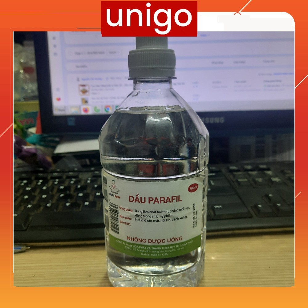 Dầu bôi trơn paraphin 500ml