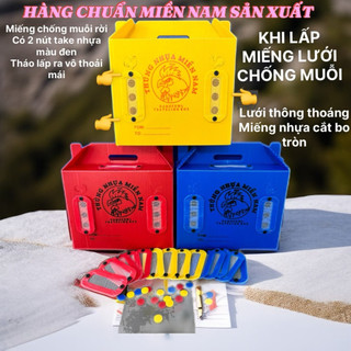 Thùng nhựa gà size nhỏ dài 40 cao 33 rộng 20