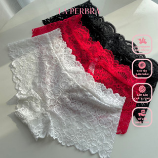 Quần Lót Ren Nữ Quyến Rũ DAISY Quần Boxer Đùi Ren Mềm Mại Co Dãn Thiết Kế LA PERBRA - Quần Daisy