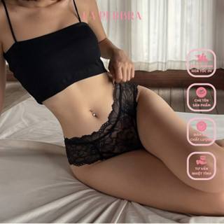 Quần Lót Ren Nữ Quyến Rũ Cạp Thấp Vải Mềm Mại Thiết Kế La Perbra - Quần Bonnie