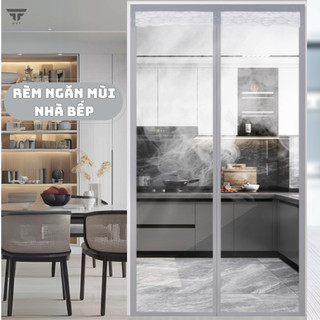 Rèm Cửa Nhà Bếp Trong Suốt Chống Khói Dầu Dễ Dàng Lắp Đặt, Đa Dạng Kích Thước