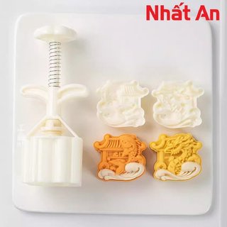 Khuôn Trung Thu Rồng Cá 50gr
