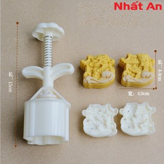 Khuôn Trung Thu Rồng Cá 50gr