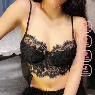 Áo Bra Ren Nữ Sexy LA PERBRA * Bralette 2 Dây Gợi Cảm Áo Lót Ren Có Gọng Nâng Nhẹ Mút Mỏng - B11