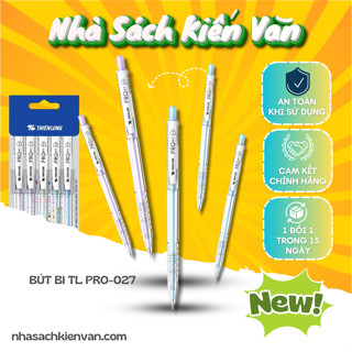 Bút Bi Thiên Long PRO 027 mực xanh- TL105- Thiên long