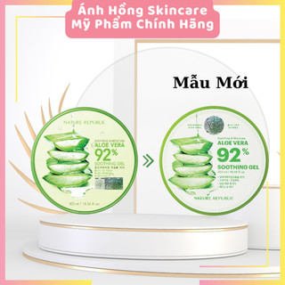 (Mẫu mới) Gel Lô Hội Nature Republic Soothing & Moisture Aloe Vera 92%