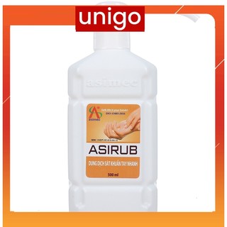 (Chính Hãng) Nước Rửa Tay Khô Sát Khuẩn ASIRUB Chai 500ml