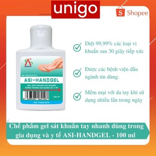 Gel rửa tay khô asi handgel 100ml