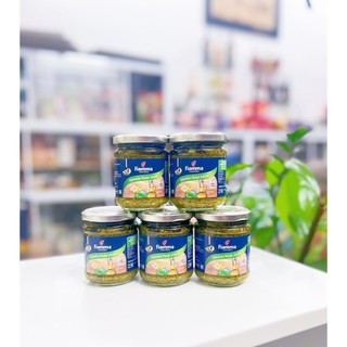 Sốt pesto sauce chế biến mì ý của nhãn hiệu FIAMMA hủ thuỷ tinh 180GR