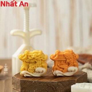 Khuôn trung thu rồng cá 75gr
