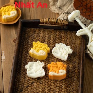 Khuôn Trung Thu Rồng Cá 75gr