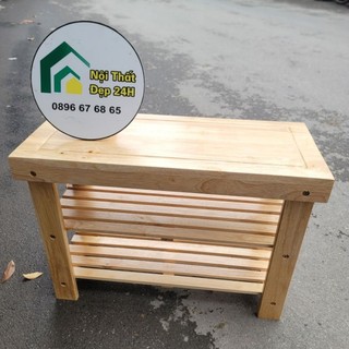 Ghế kèm kệ giày dép - giao hỏa tốc