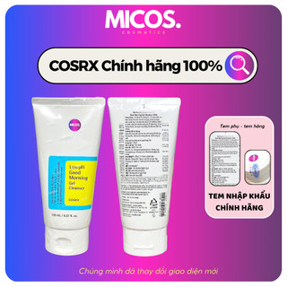 [Loại 150ml] Sữa Rửa Mặt Cosrx Low PH Good Morning Gel Cleanser Dạng Gel Chiết Từ Dầu Cây Trà