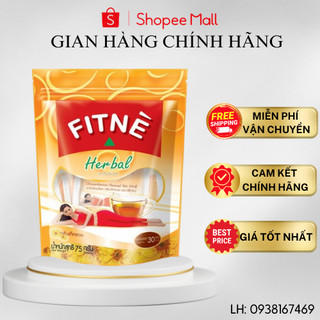 Trà giảm cân thải độc trà fitne tháilan 30 gói vị hoa cúc