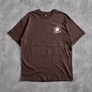 Áo Thun Nam Oldskull Gori Form Boxy Màu Tan Nâu GR444