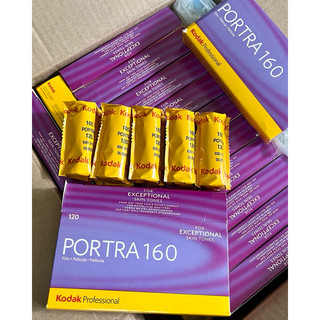 Film 120 Film khổ lớn Kodak PORTRA 160 date 05/2025 dành cho máy 120 medium format