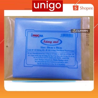 Săng mổ Phúc Hà loại 50*50cm tiệt trùng có lỗ và không lỗ