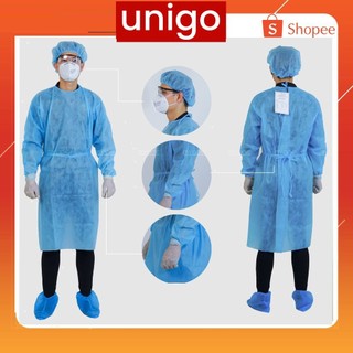 Áo choàng y tế bằng vải không dệt dùng một lần bảo vệ an toàn