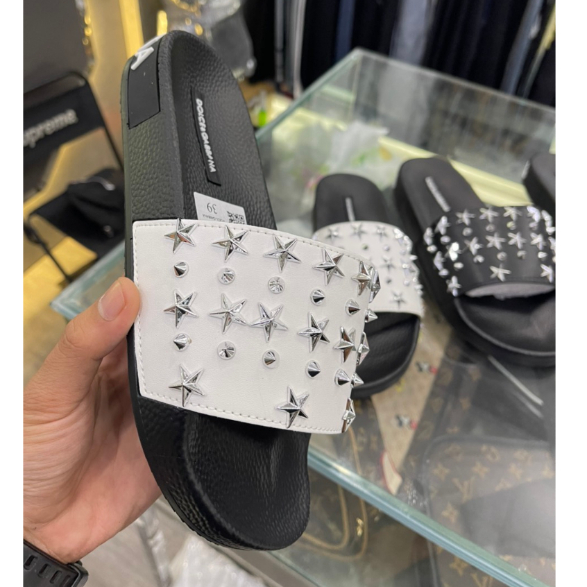 Dép Nam Nữ Dép DG Đính Ngôi Sao Cực Chất Cực Kute cực êm, Đế Đúc Công Nghệ Eva Chống Nún