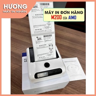 Máy đơn hàng tmdt nhỏ gọn di động aimo m200 - in trực tiếp từ điện thoại, ipad qua bluetooth