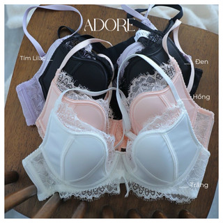 Bộ Đồ Lót Nữ Mỏng KL Dây Lên Adore Lingerie